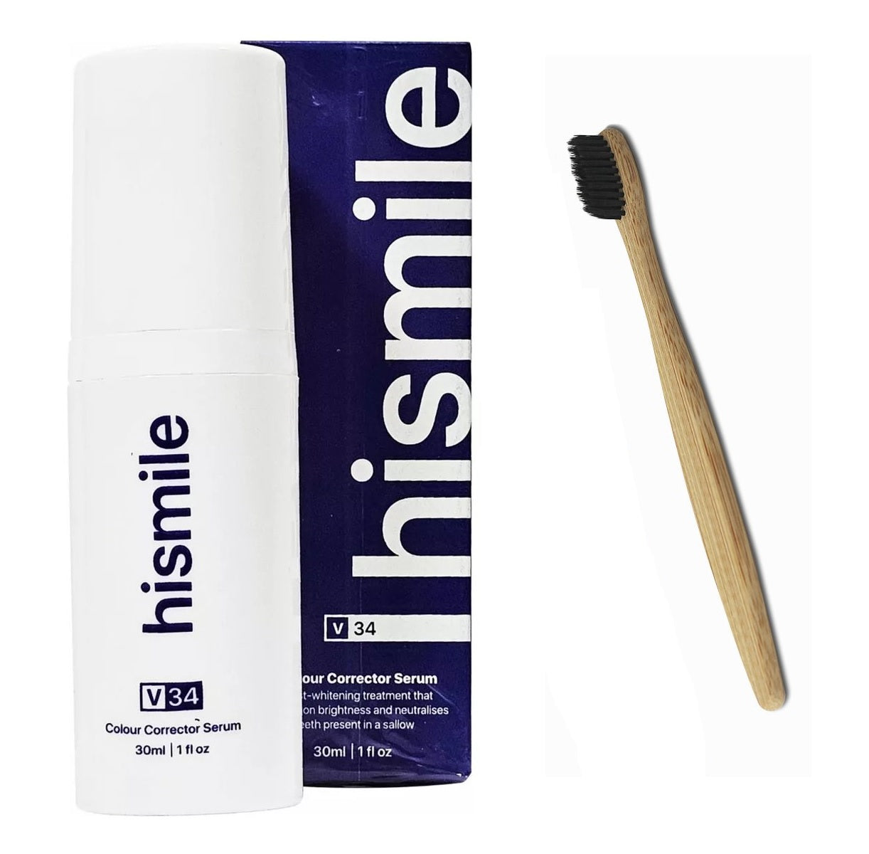 Crema Dental Morada + Cepillo bambu