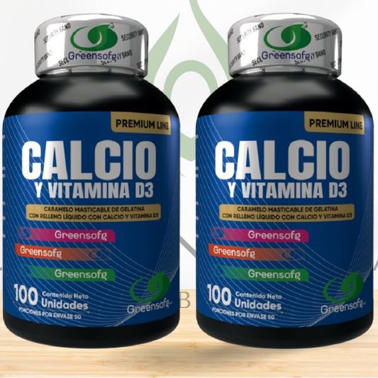 CALCIO + VITAMINA D3 X 2